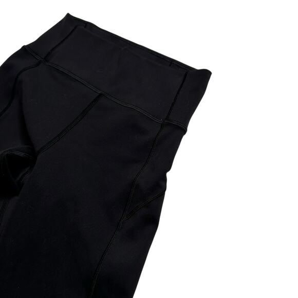 LULULEMON In Movement Crop Everlux 19" Black Cropped Leggings Women's Size 4 - Picture 9 of 9